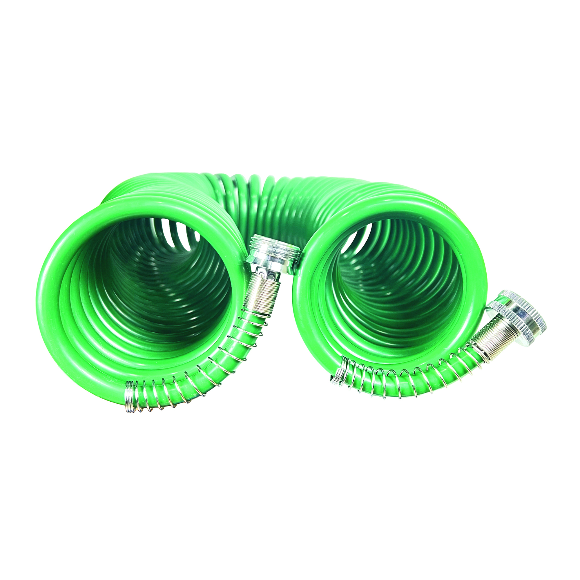 Avagard, 50ft. Green Recoil Water Hose - Versatile Hose, Length 50 ft, Hose Connection Size 3/8 in, Max. Pressure 400 PSI, Model# AVGRWH50FT-GN